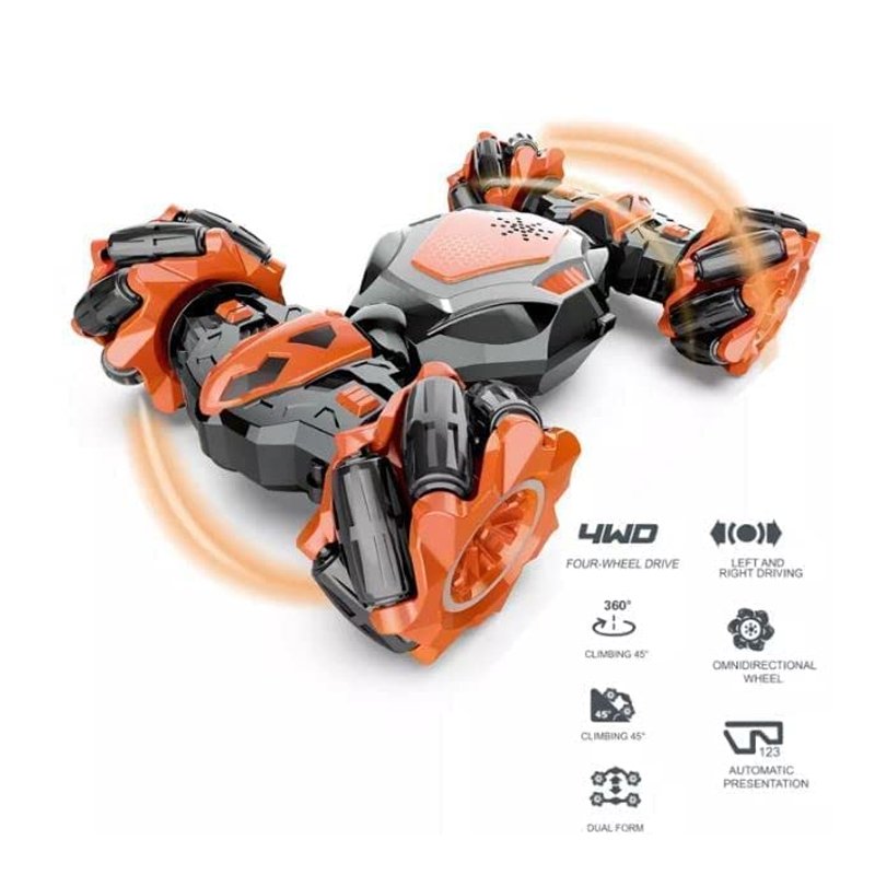 2 in 1 Hand Controlled RC Twisted Car DH666-19