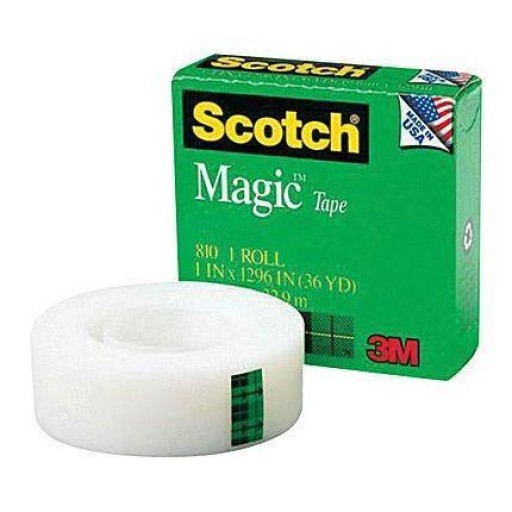3M™  Scotch Magic Tape 810, 3/4" X 36 yds