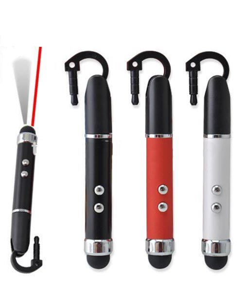 5 in 1 Phone Mate With Laser Pointer/LED Torch/Pen/Stylus/Phone Holder