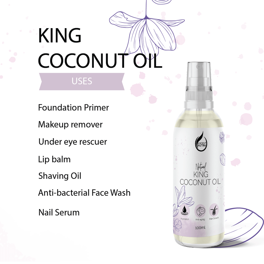 Ancient Nutra King Coconut oil - 100ml