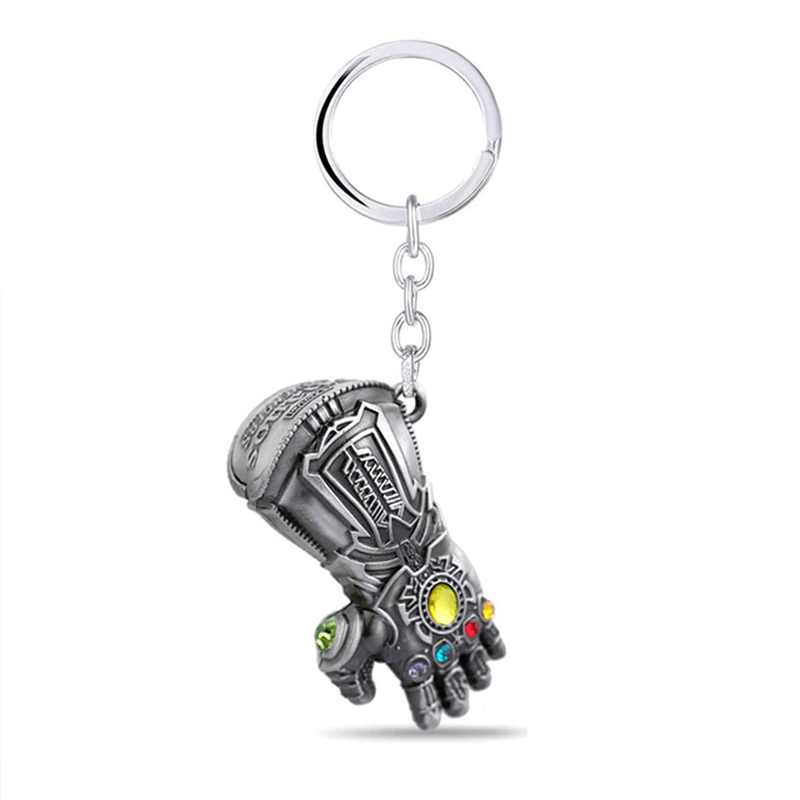 Avengers Metal Keychain – Thanos Gauntlet