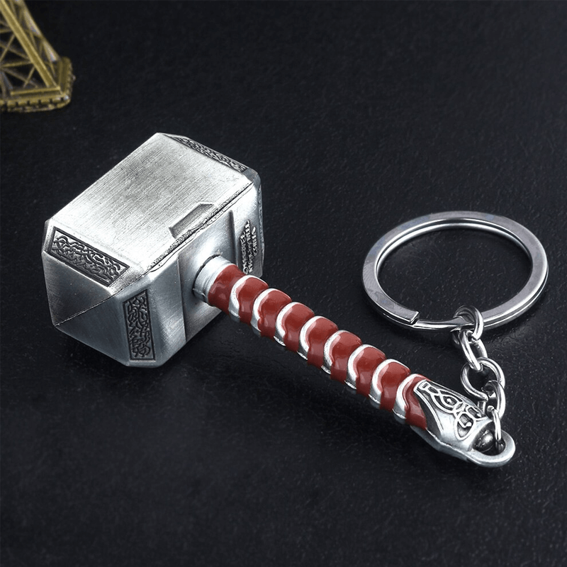 Avengers Metal Keychain – Thor Hammer