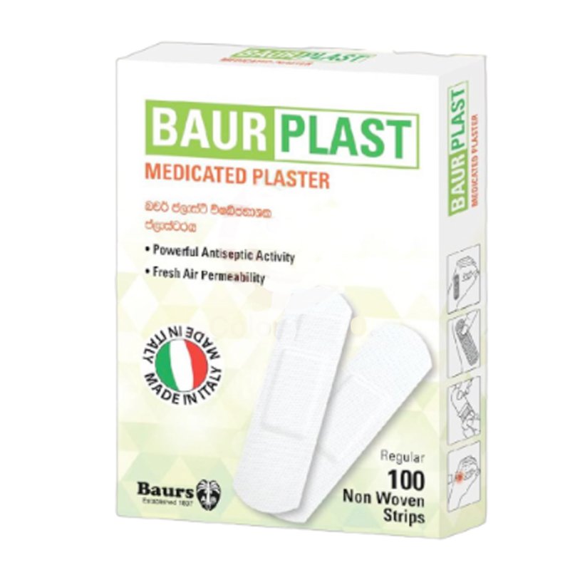 Baur Plast Medcated Plaster (100 Pc)