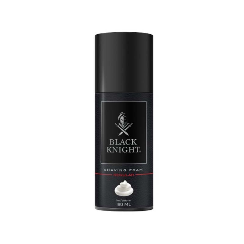 Black Knight Shaving Foam Regular 180ml