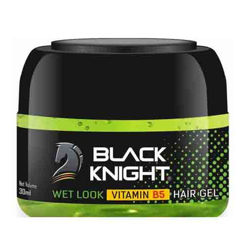 Black Knight Wet Look Vit B5 Hair Gel 30ml