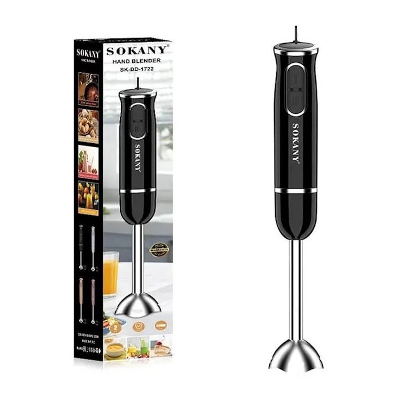 Sokany Immersion Stick Hand Blender for Soup Smoothies Sk-1722