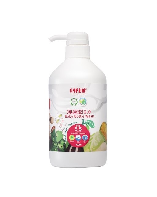 Farlin - Clean 2.0 Baby Bottle Wash 700ml - AF-10004