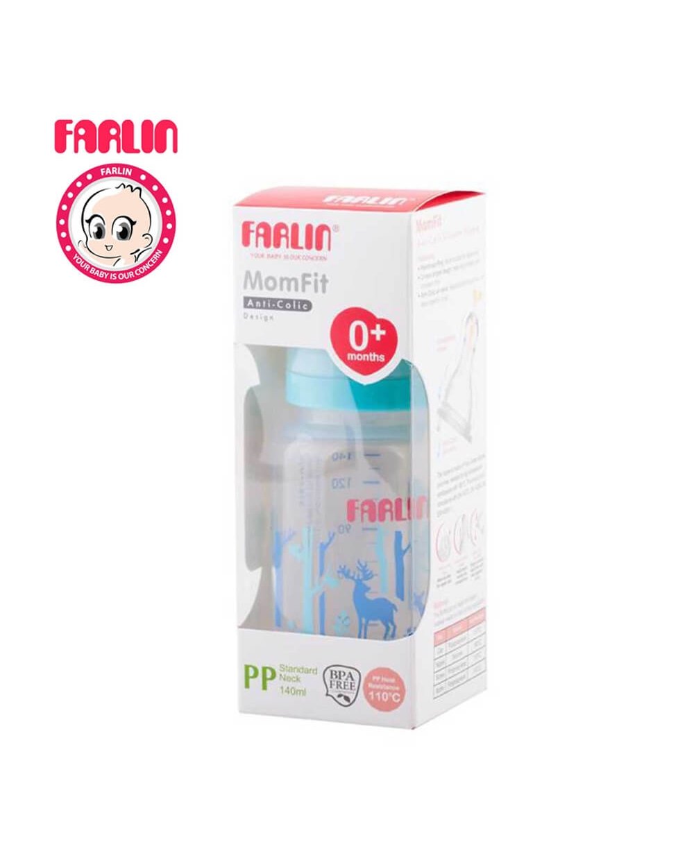 Farlin - PP Standard Neck Feeder 140ml - AB-41011-B