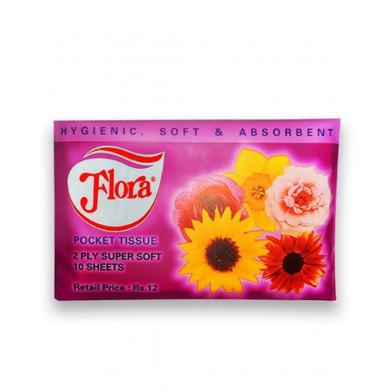 Flora Pocket Tissue