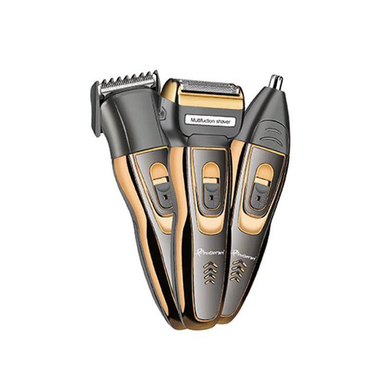 Geemy 3in1 Rechargeable Shave and Trimmer Set Gm-595