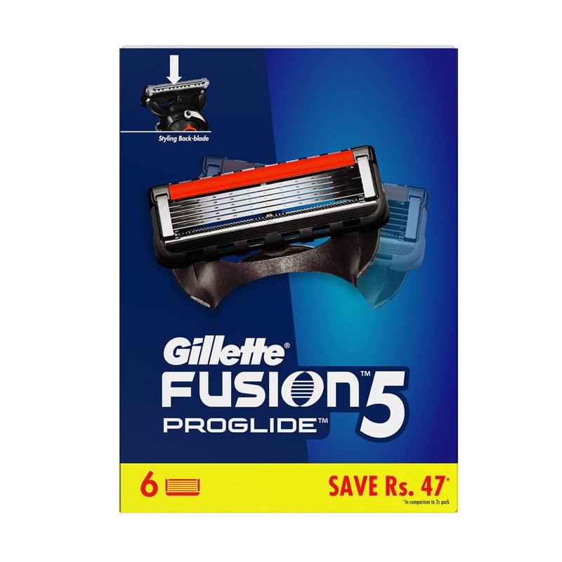 Gillette Fusion 5 Cartridges 6Pc