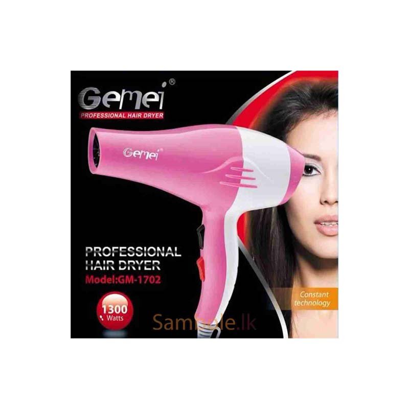 Gemei Profesional 1300W Hair Dryer GM-1702