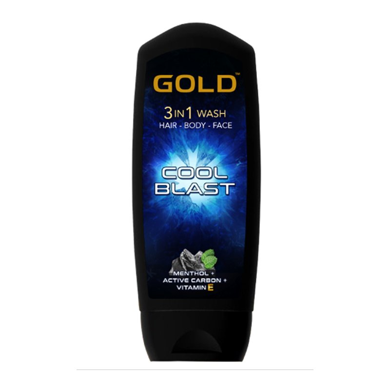 Gold 3 in 1 Cool Blast Shower Gel 200ml
