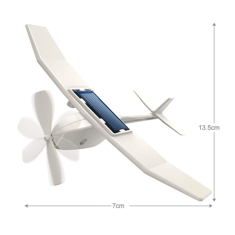 4M Green Science Plane Mobile Solar Powered Kit