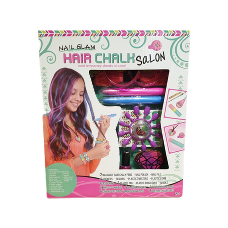 Nail Glam Hair Chalk Salon