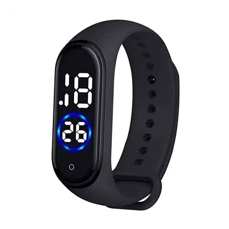 Kids LED Band Silicone Watch