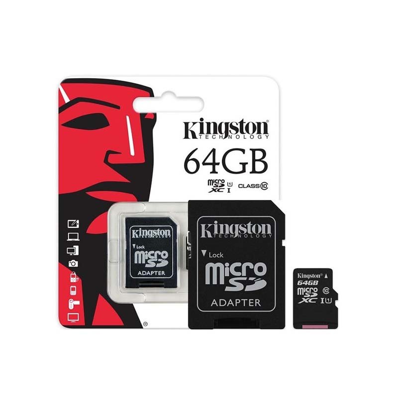 Kingston 64GB Canvas Select Plus microSD Card CDCS2