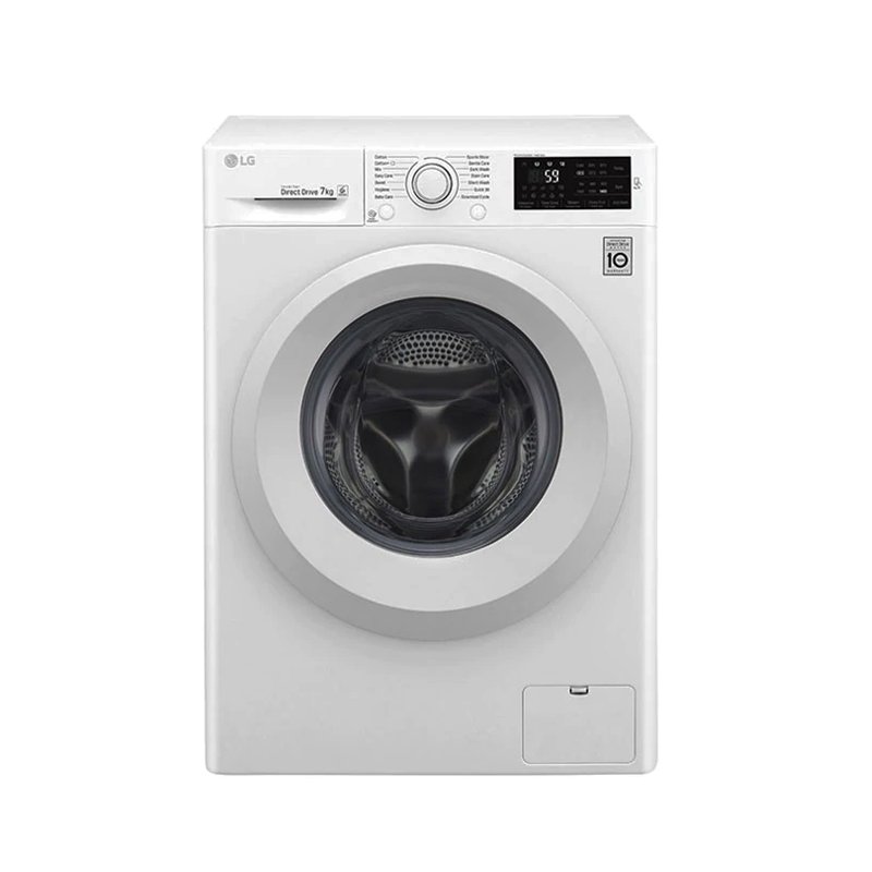 LG 7KG Front Loader Inverter Washing Machine – FV1207S4W