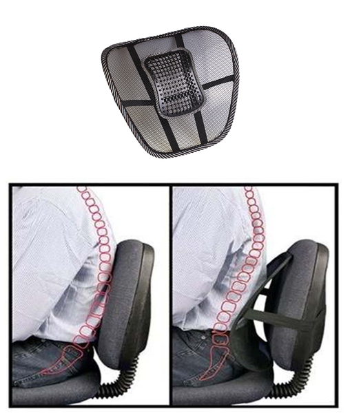 Lumbar Lower Back Supporter for Car, Office & Home
