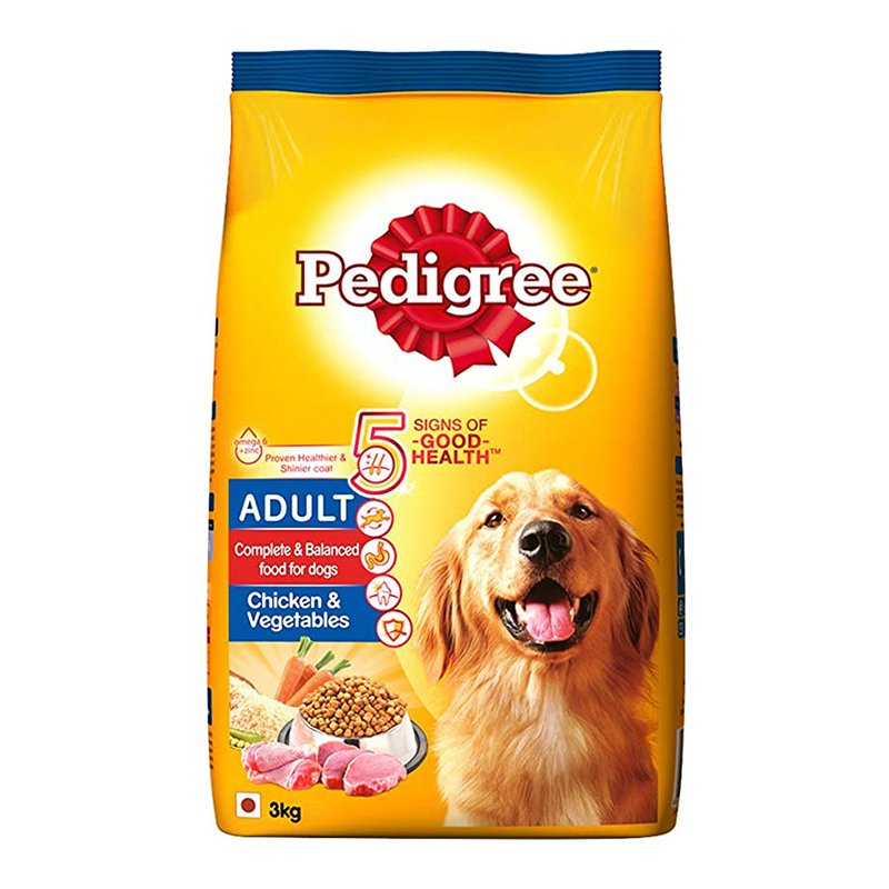 Pedigree Adult Chicken and Vegetable Pouch 2.8KG