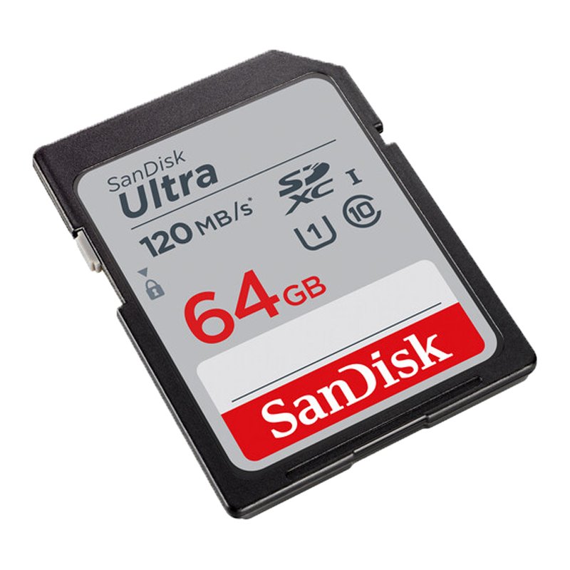 SanDisk 64GB Ultra UHS-I SDXC Memory Card
