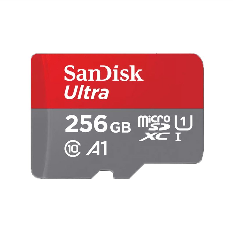 SanDisk Ultra microSD with SD Adapter 256GB