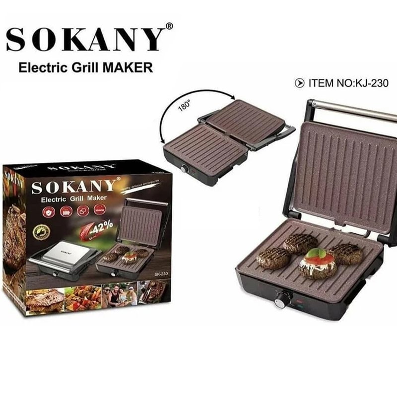 Sokany Electric Grill Maker SK-230