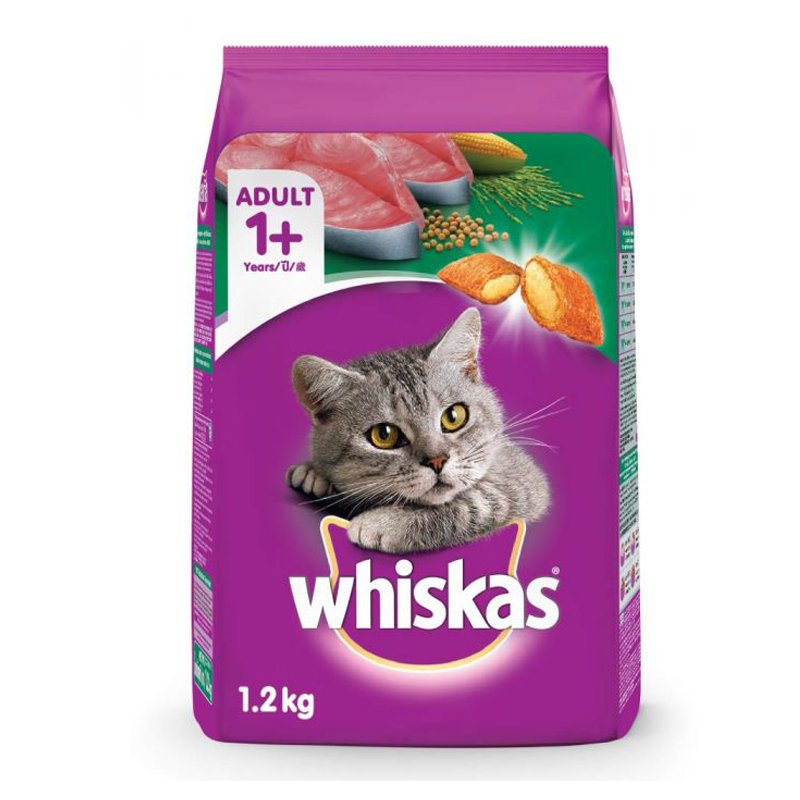 Whiskas Adult (+1 year) Tuna Flavour 1.2KG
