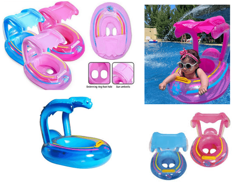 Inflatable Children's Swimming Ring yacht
