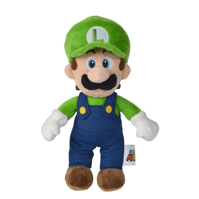 20cm Plush Toys WS-26 Super Mario Bros (Luigi)