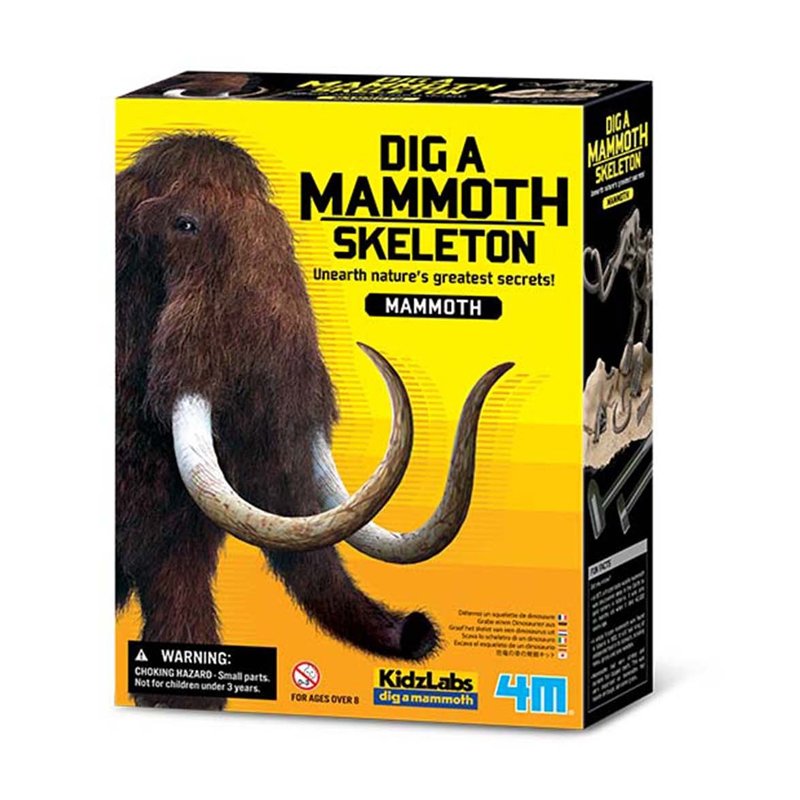 4M Dig A Mammoth Skeleton