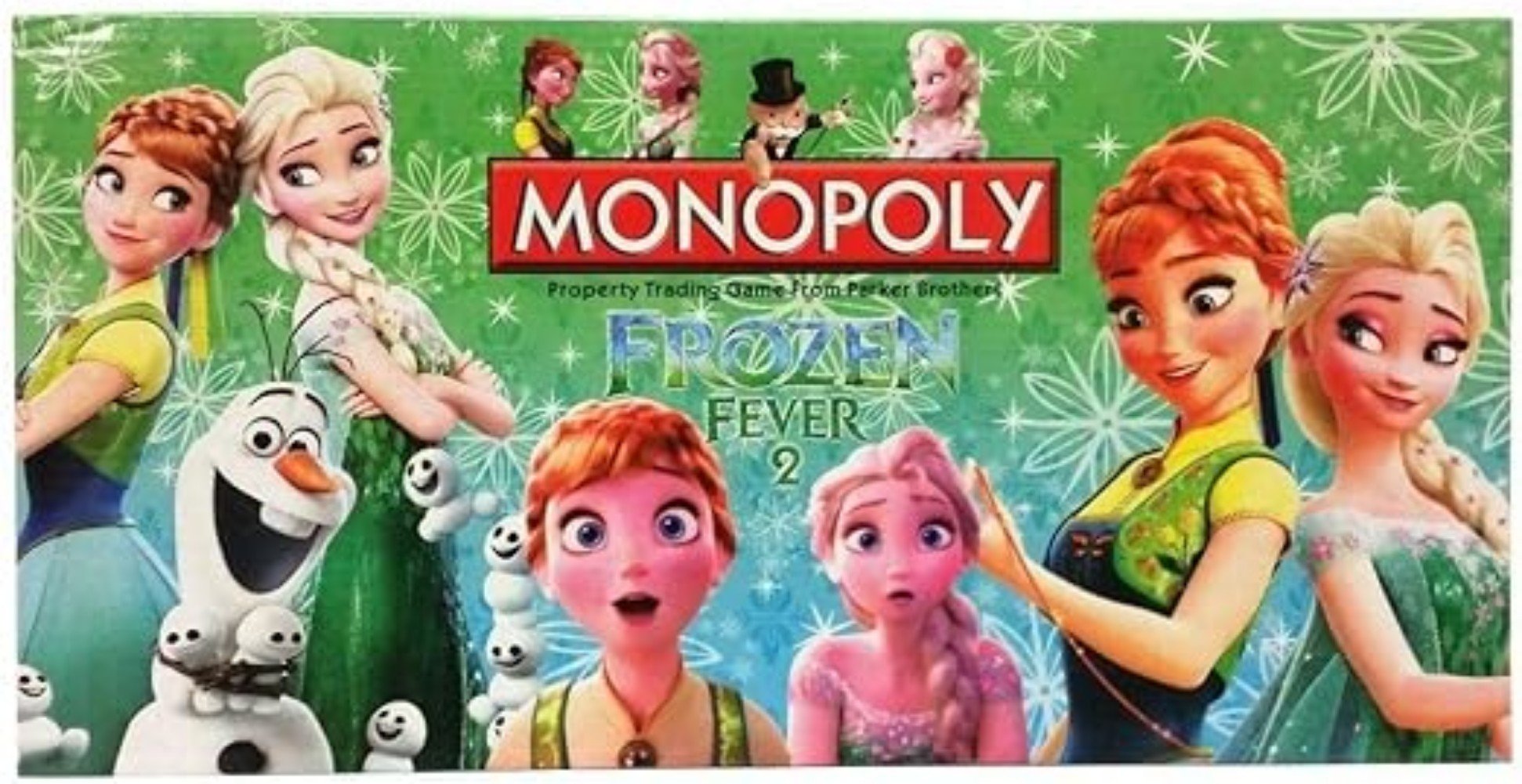 Monopoly Frozen Fever 2 Board Game for Kids