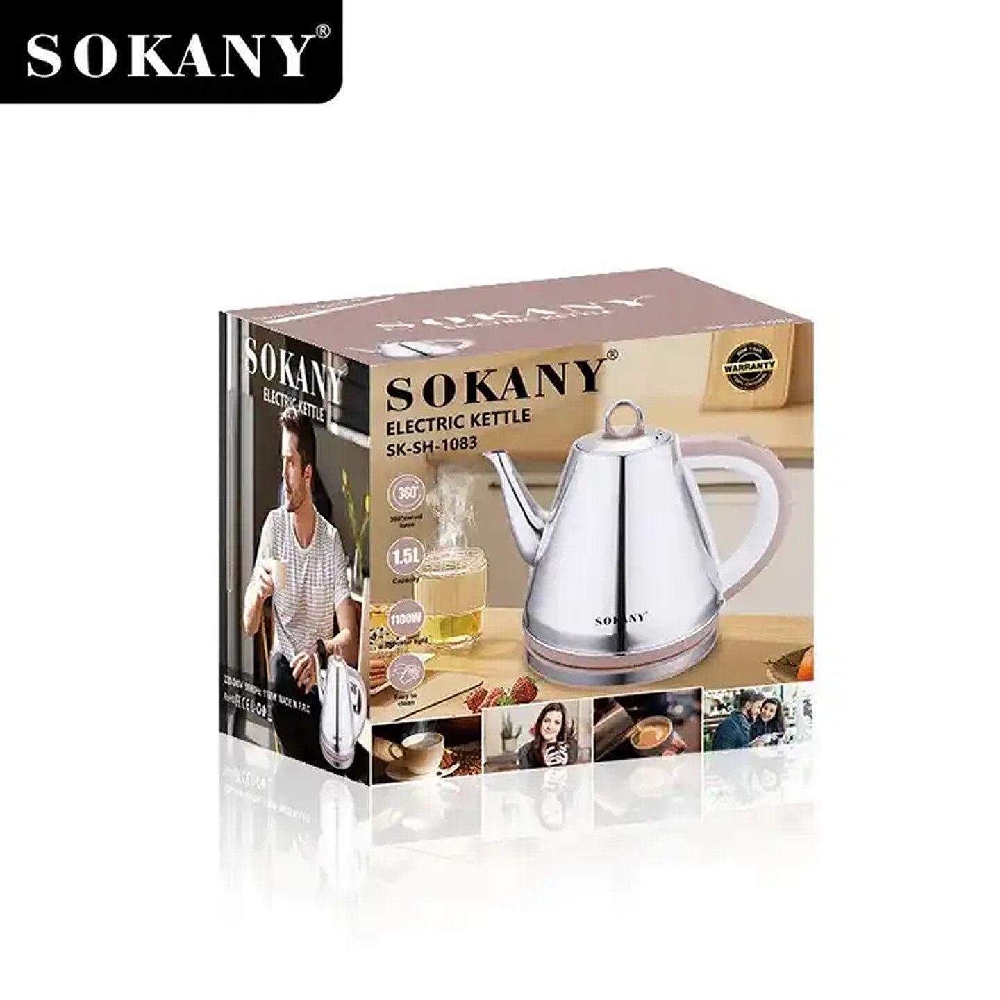 Sokany Electric kettle SK-SH-1083