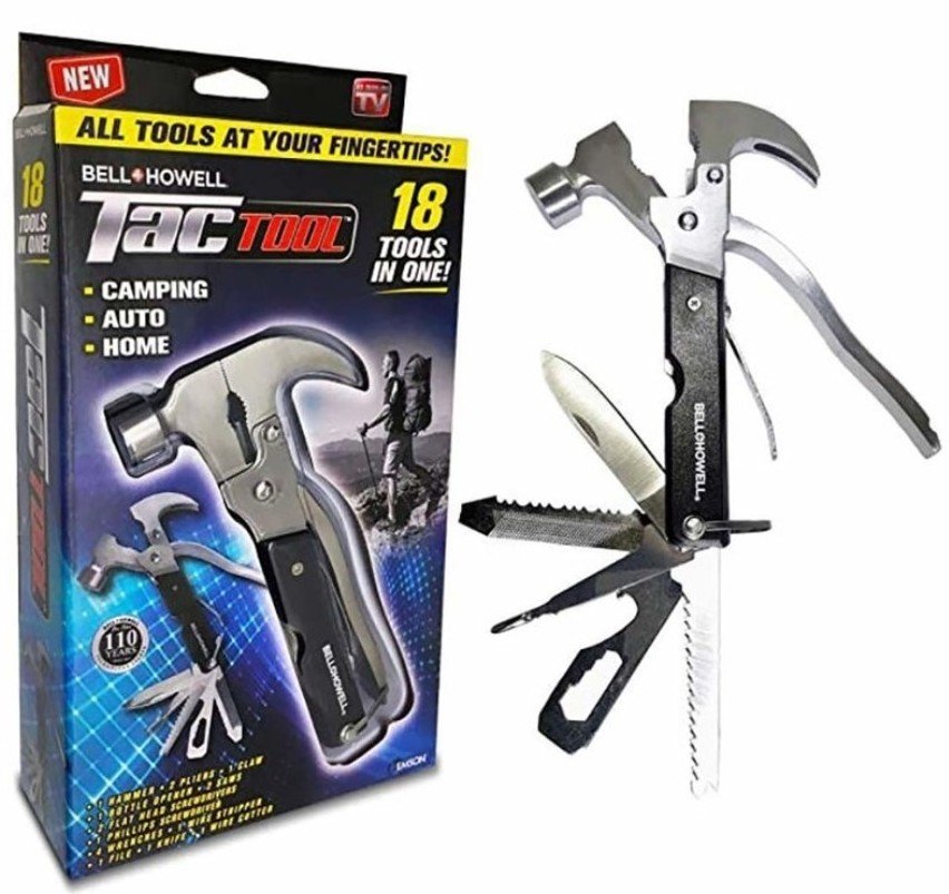 Stainless Steel 18 in 1 Multi Use Tac Tool