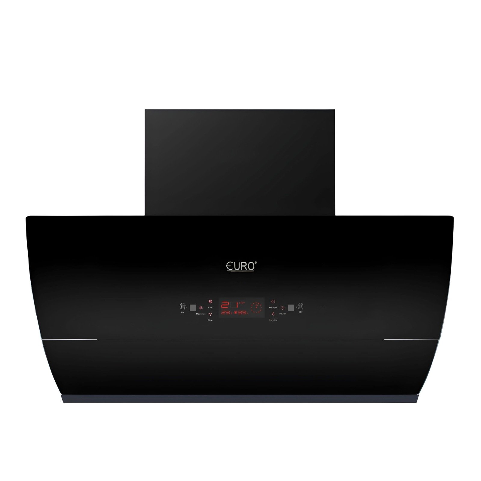 Euro 90cm Glass Curve Range Hood Motion Control