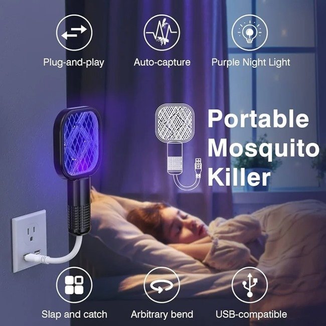 AUTOMATIC ELECTRIC MOSQUITO SWATTER
