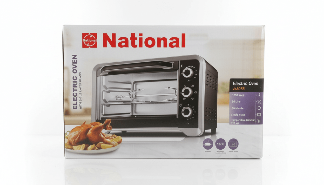 National Electric Oven 30 L